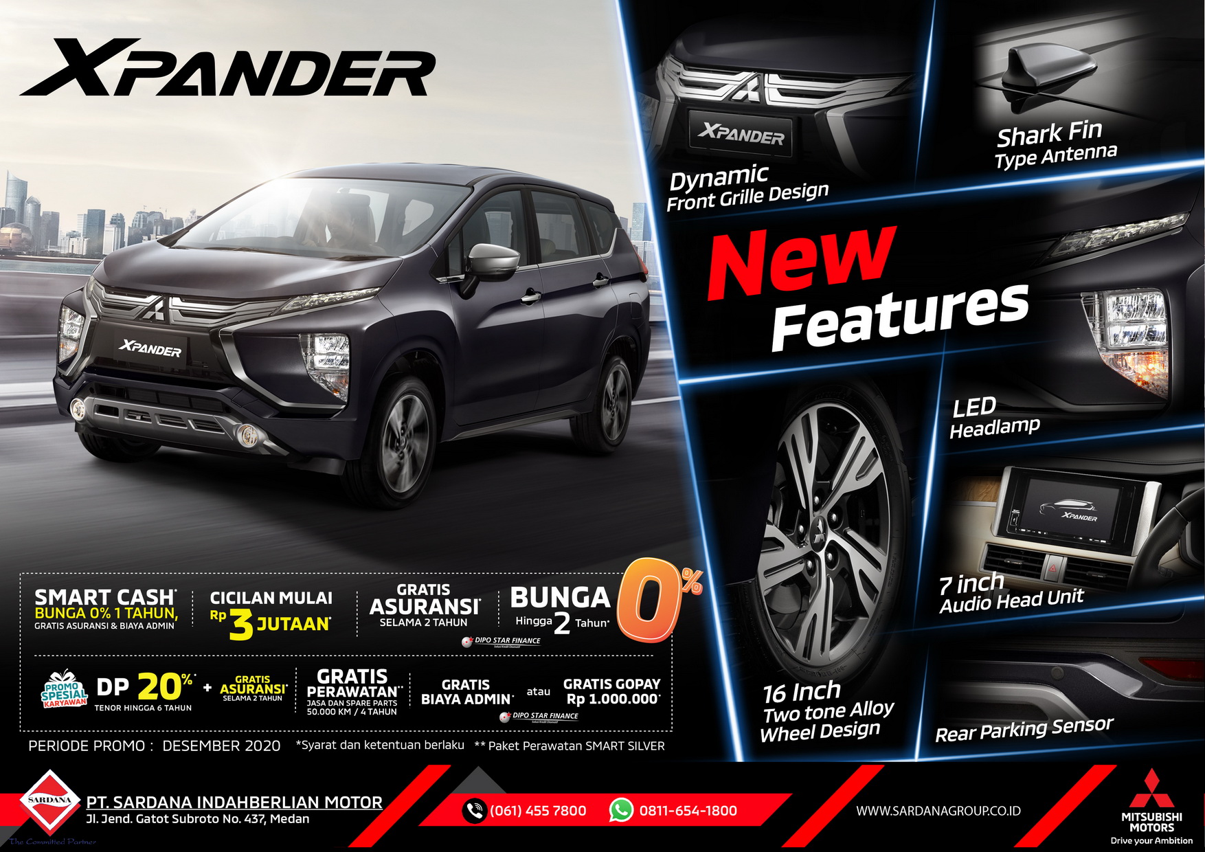 Promo Menarik Akhir Tahun Untuk Konsumen yang Ingin Membeli Mobil Mitsubishi Xpander di Bulan Desember 2020
